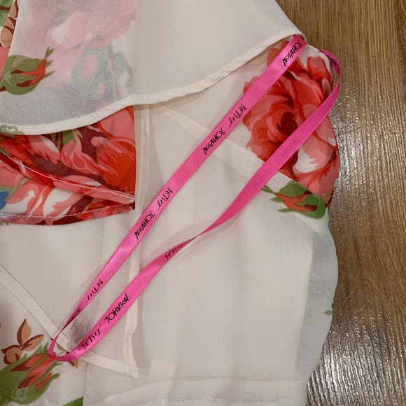 Betsey Johnson floral handkerchief dress - Picture 5 of 6